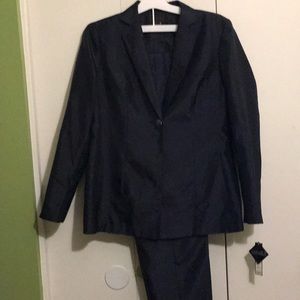 Navy Blue Pant Suit